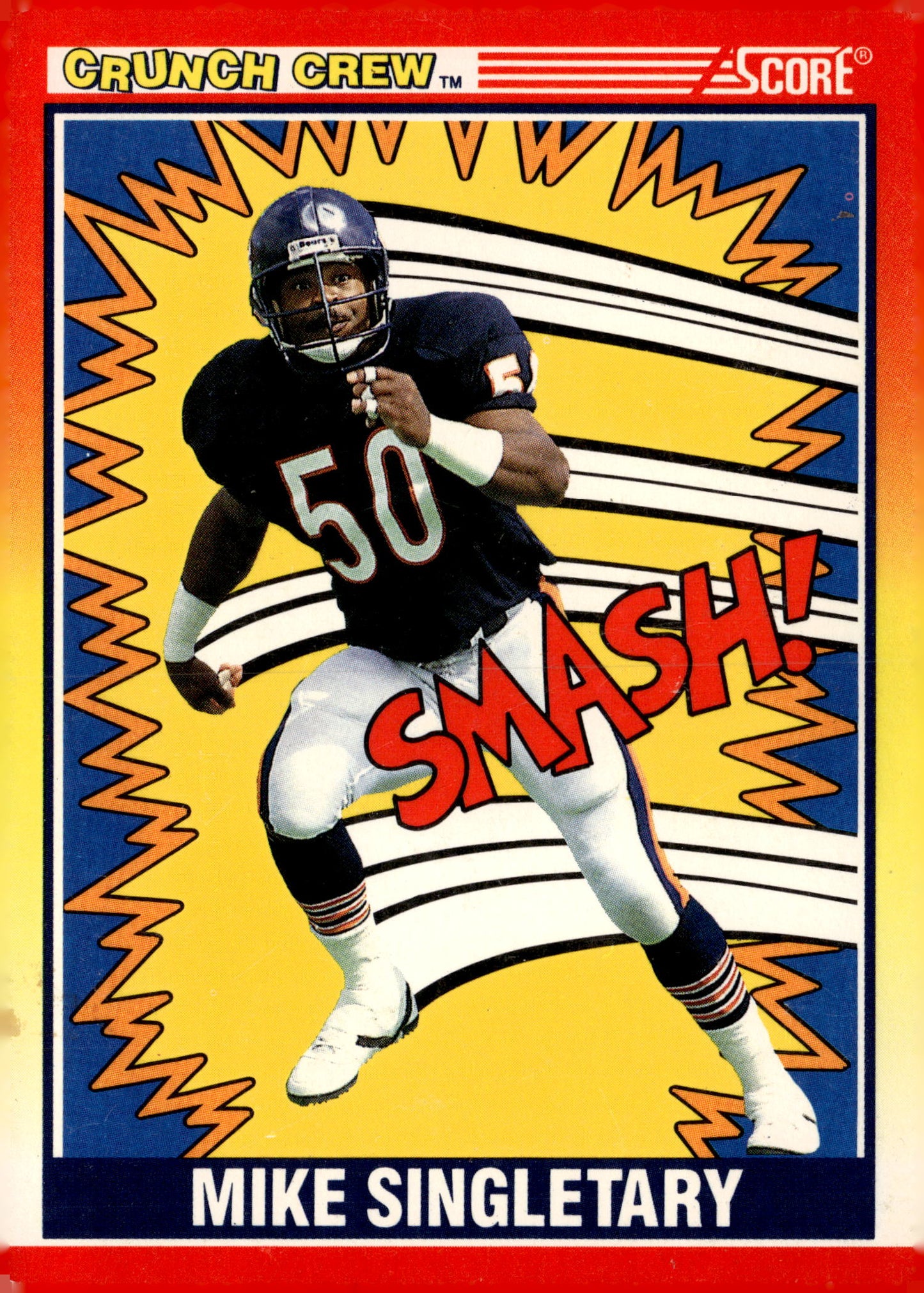 1990 Score #554 Mike Singletary