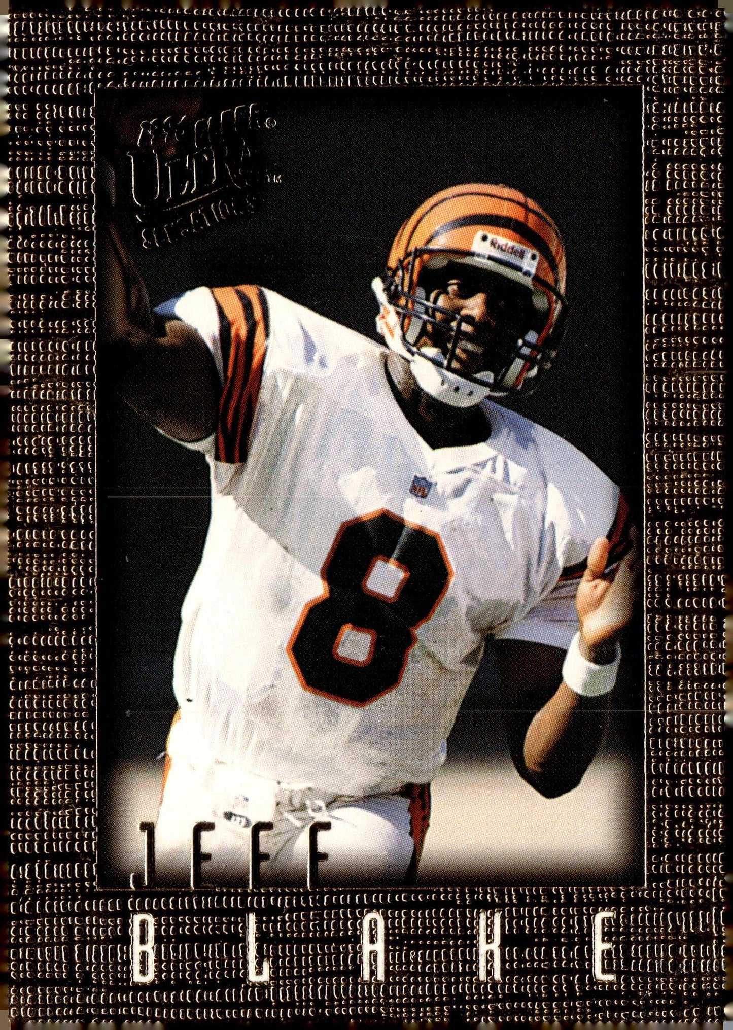 1996 Ultra Sensations #22 Jeff Blake Rainbow