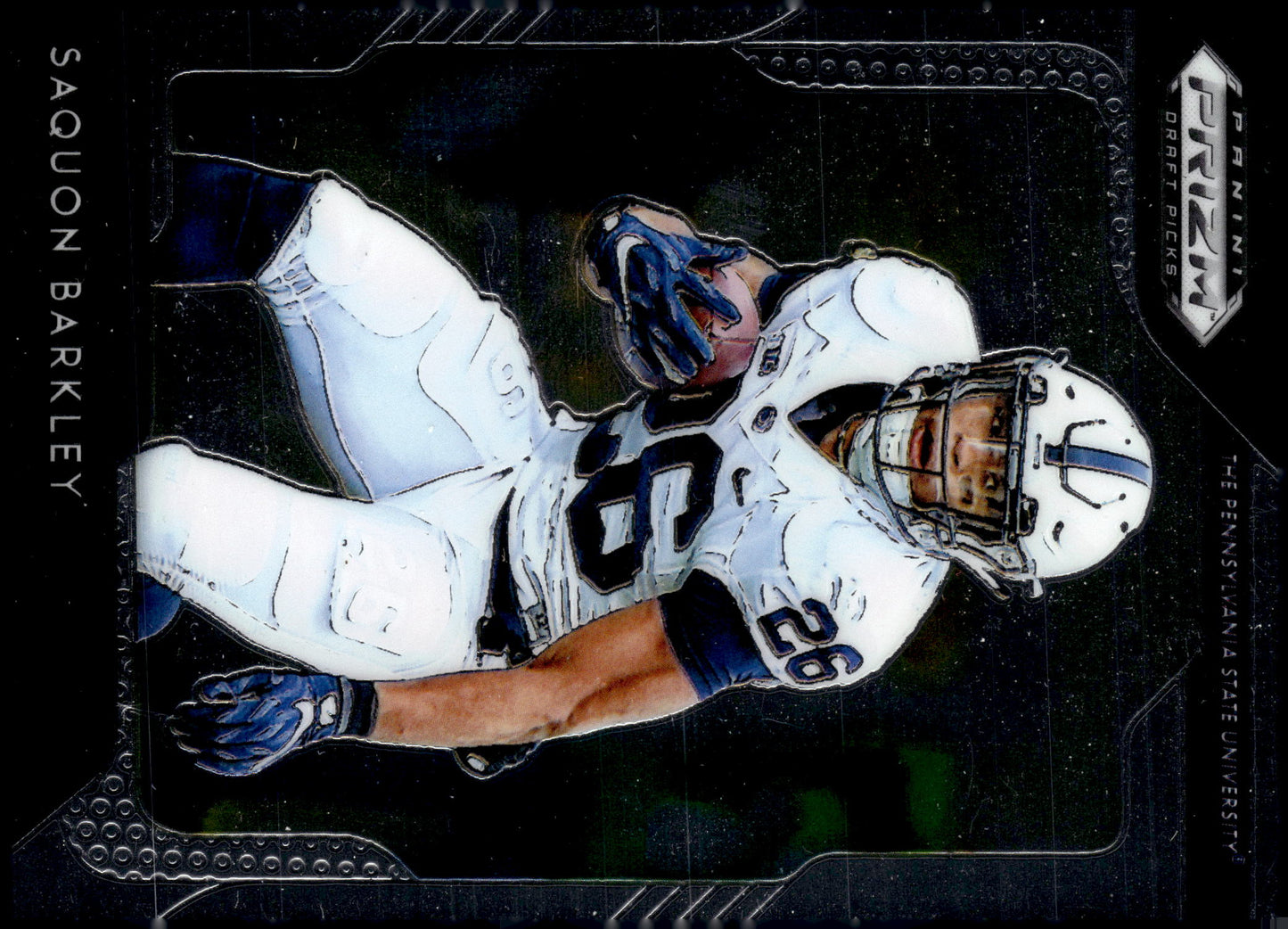 2019 Panini Prizm Draft Picks #87 Saquon Barkley
