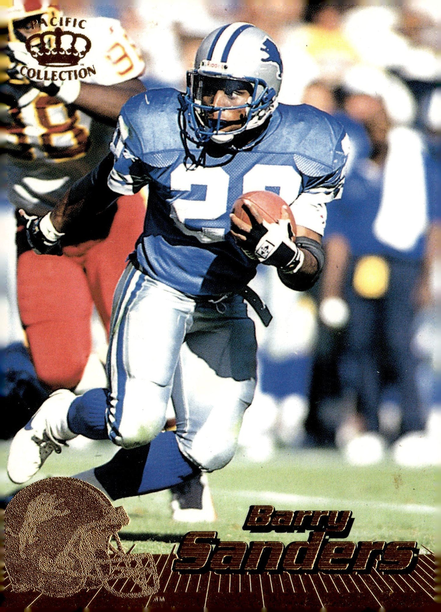 1996 Pacific #140 Barry Sanders Silver