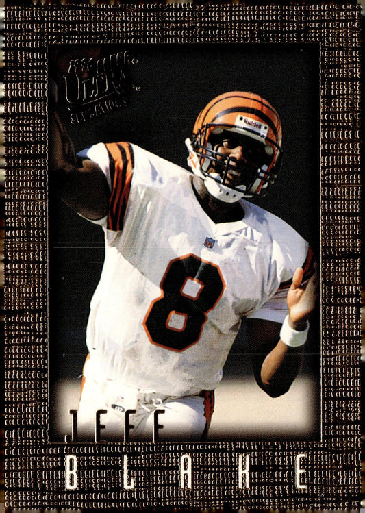 1996 Ultra Sensations #22 Jeff Blake Rainbow