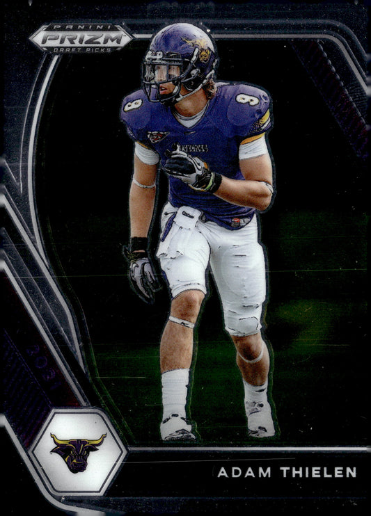 2021 Panini Prizm Draft Picks Collegiate #52 Adam Thielen