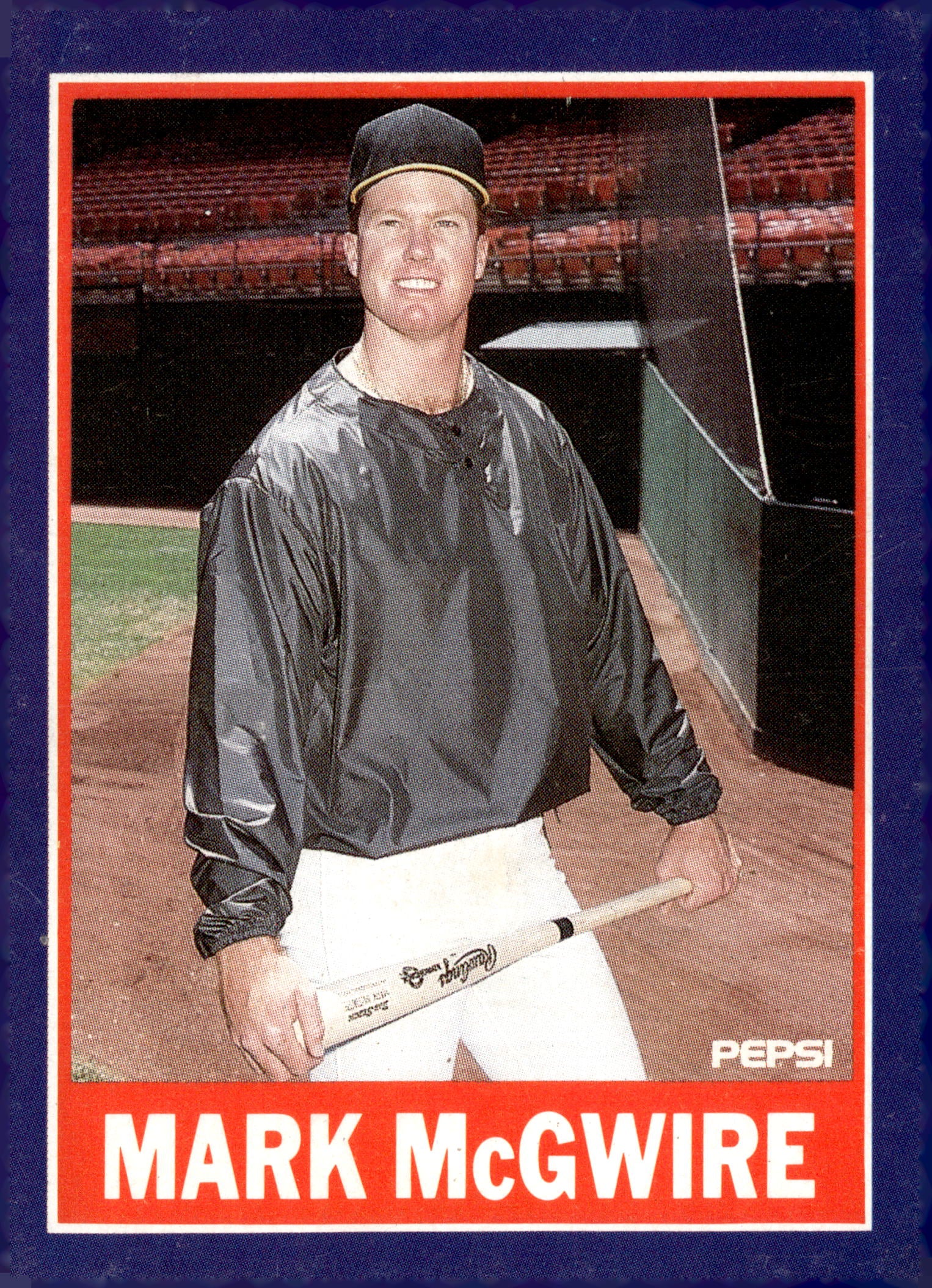 1989 Pepsi Mark McGwire #10 Mark McGwire