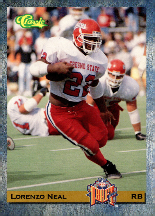 1993 Classic #31 Lorenzo Neal