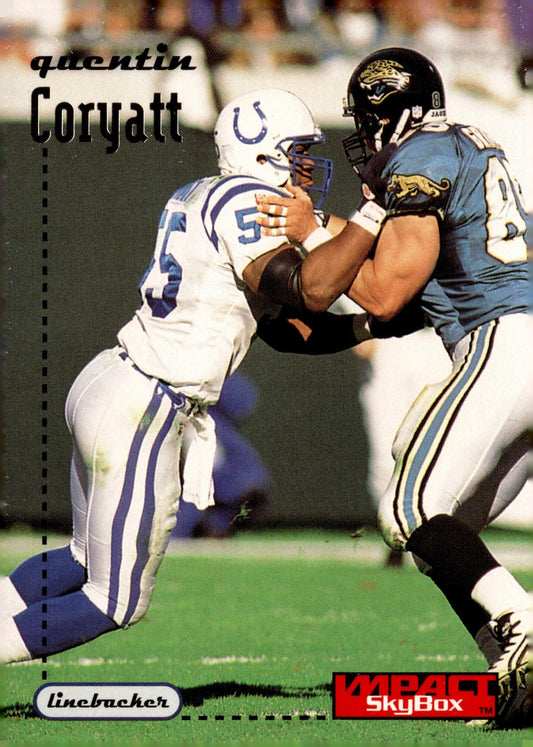 1996 SkyBox Impact #58 Quentin Coryatt